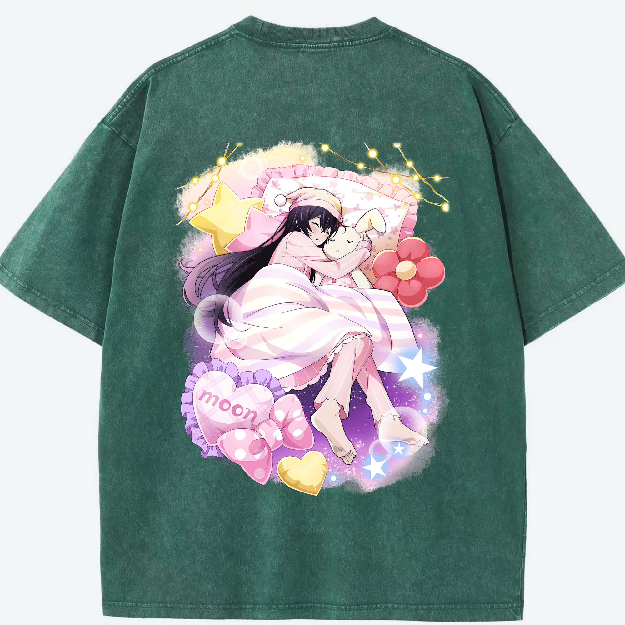 （画像用） 文豪ストレイドッグス Bungo Stray Dogs 綿100% ヴィンテージ風 半袖Tシャツ（背面プリント）